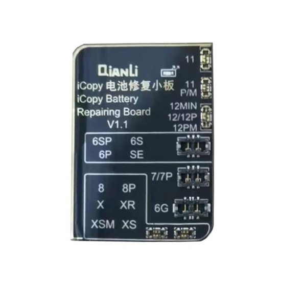 PLACA DE BATERIA QIANLI PARA IPHONE 6-12 PRO MAX PLACA DE BATERIA QIANLI PARA IPHONE 6-12 PRO MAX
